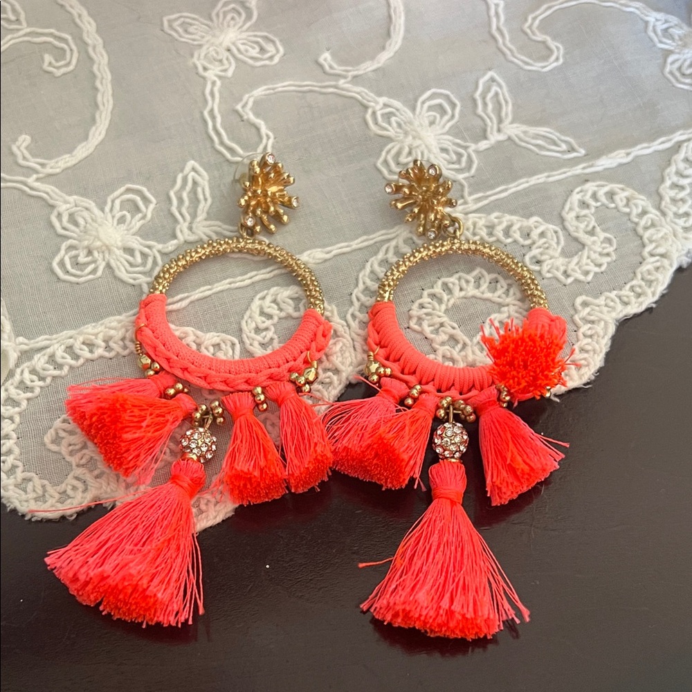 Lilly Pulitzer tassel earrings